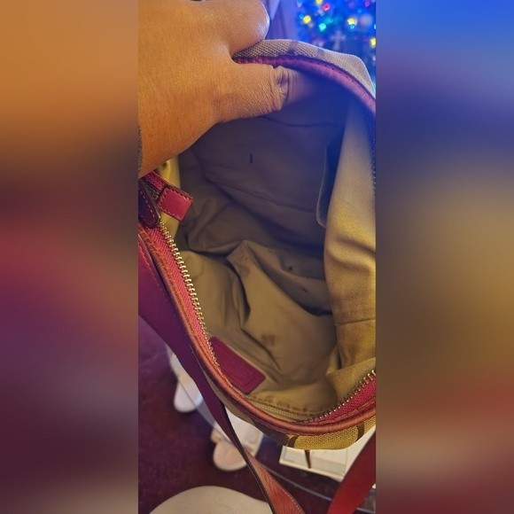 💝2/$30 Authentic Coach®️ Legacy Signature Crossbody Duffle 👜 - Picture 7 of 16